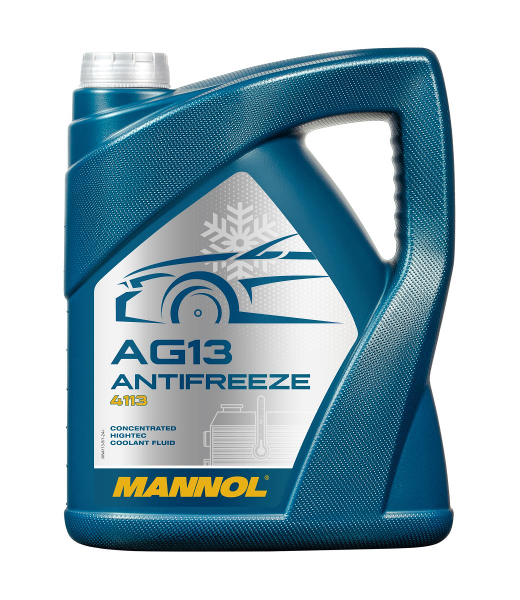 MANNOL Antifreeze AG13 Hightec HOAT Frostschutzmittel 5l