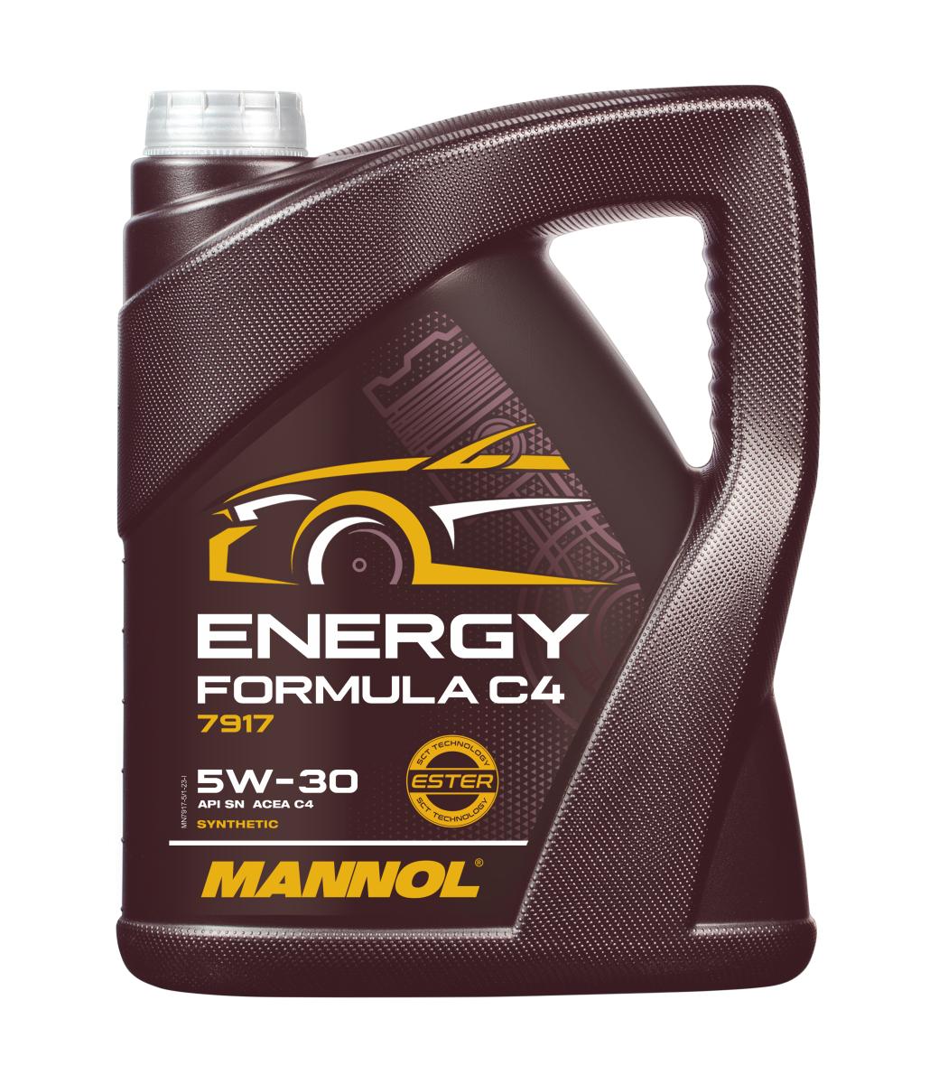 MANNOL Energy Formula C4 5W-30 esterhaltig synthetisch Motor&ouml;l 5l